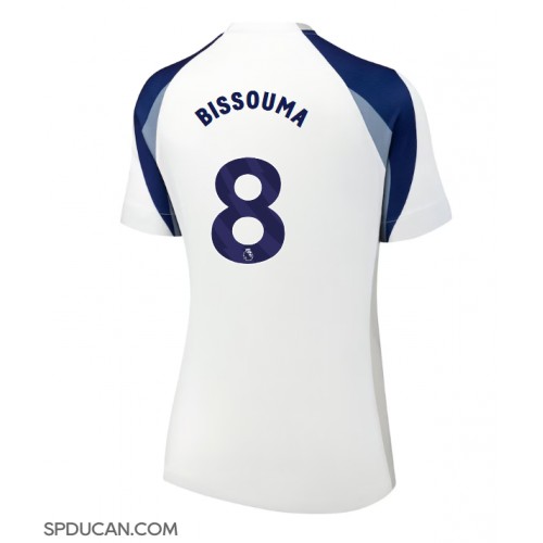 Zenski Nogometni Dres Tottenham Hotspur Yves Bissouma #8 Domaci 2025-26 Kratak Rukav
